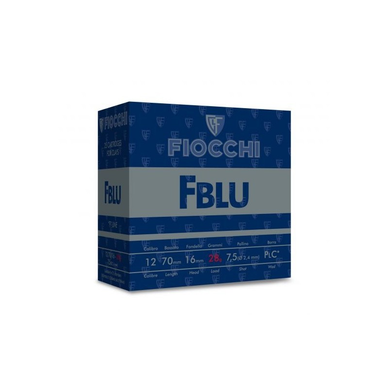 CARTOUCHES FIOCCHI FBLU C/12/70/16 - 28G - PB 7