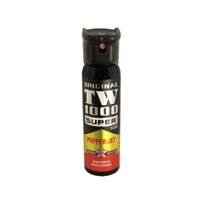 Bombe de défense TW 1000 Pepper Jet Super 100 ml