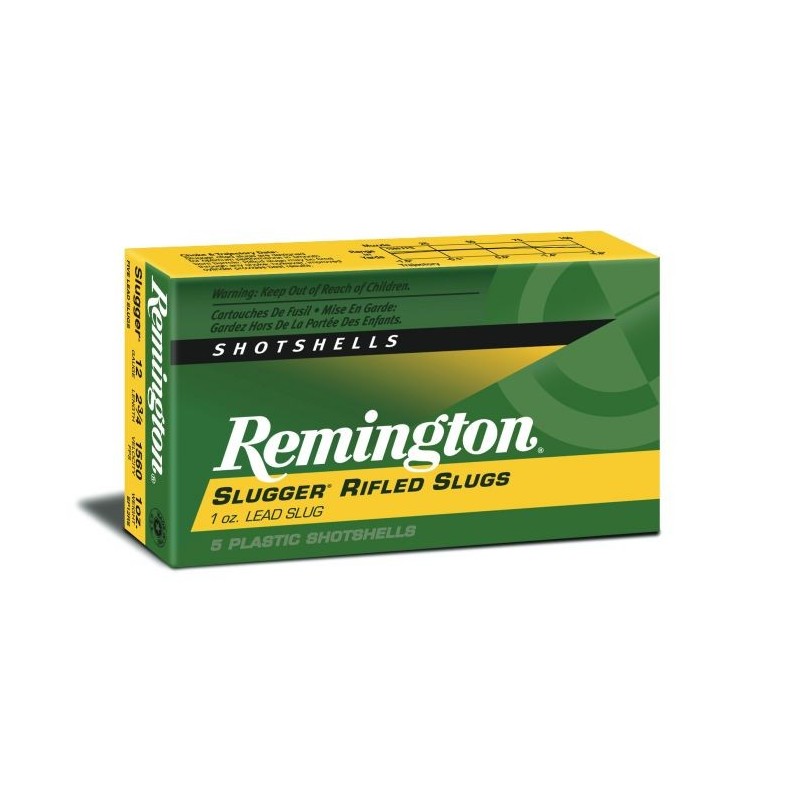 CARTOUCHES REMINGTON SLUGGER 12/70 - 28.5 GRS