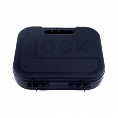 Mallette Glock noire avec système de fermeture à clef