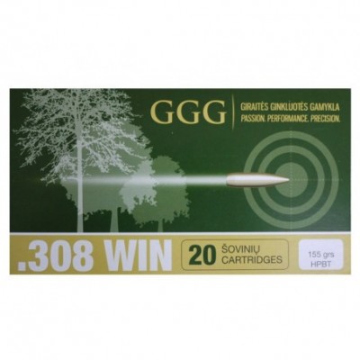 308 Win. HPBT Match 155gr - GGG