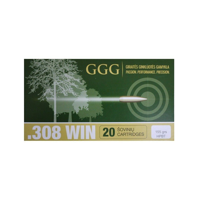 308 Win. HPBT Match 155gr - GGG