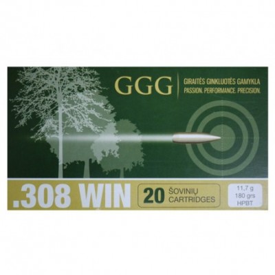308 Win. HPBT Match 180gr - GGG